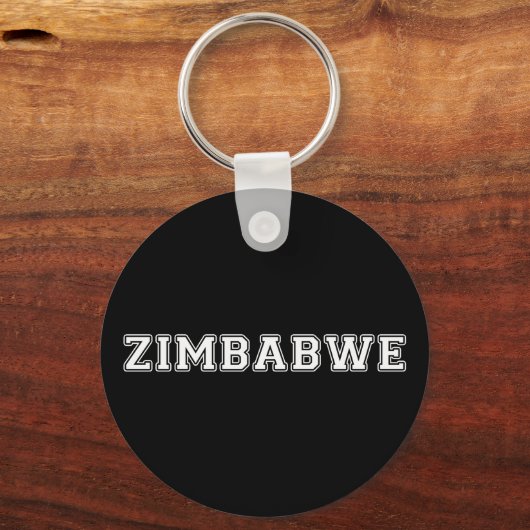 Zimbabwe Sleutelhanger (Voorkant)