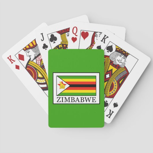 Zimbabwe Speelkaarten (Achterkant)