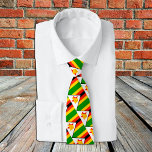 Zimbabwe Stropdassen, mode Zimbabwe vlag, bedrijf Stropdas<br><div class="desc">Stropdas: Patriottische Zimbabwe vlag mode en zakenontwerp Zimbabwe - liefde voor mijn land,  kantoor,  reizen,  nationale patriotten / sportfans</div>