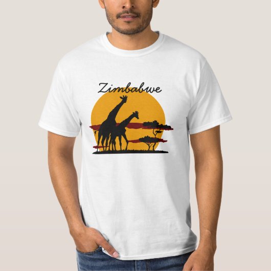 Zimbabwe T-shirt (Voorkant)