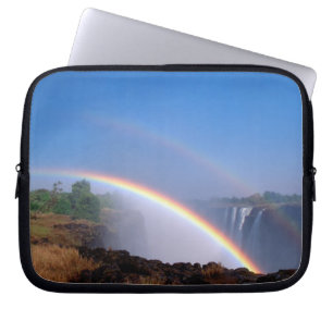Zimbabwe, Victoria Herfst National Park. Dubbel Laptop Sleeve