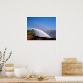 Zimbabwe, Victoria Herfst National Park. Dubbel Poster (Keuken)