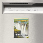 Zimbabwe Victoria Herfsten Reizen Magneet (Insitu (Vaatwasser))