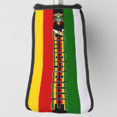 Zimbabwe vlag prachtig patriottisch golfheadcover (Draai 90)