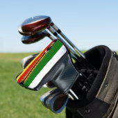 Zimbabwe vlag prachtig patriottisch golfheadcover (Insitu)