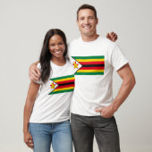 Zimbabwe Vlag T-shirt (Unisex)
