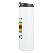 Zimbabwe Zimbabwaanse vlag gepersonaliseerd Thermosbeker (Geroteerd rechts)