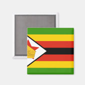 Zimbabwe, Zimbabwe Magneet (Voorkant / Achterkant)