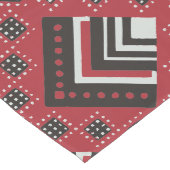 Zimbabwean Traditional Jira reRetso African Print  Lange Tafelloper (Hoek)