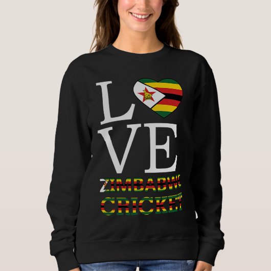 Zimbabwes Cricket Voor Mannen Trui (Voorkant)
