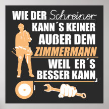 Zimmermann, Zimmerer, Zimmerleute. Lustijger Spruc