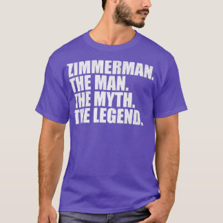 ZimmermanZimmerman Achternaam Zimmerman T-shirt