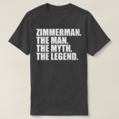 ZimmermanZimmerman Achternaam Zimmerman T-shirt (Design voorkant)