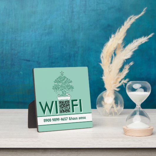 Zimmervermietung Hostel WiFi Schild Fotoplaat (Insitu)