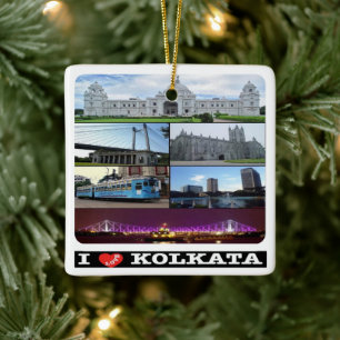 zIN004 KOLKATA, India, Azië, Keramisch Ornament