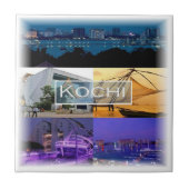 zIN007 KOCHI, India, Azië, Tegeltje (Voorkant)