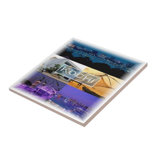 zIN007 KOCHI, India, Azië, Tegeltje (Zijkant)