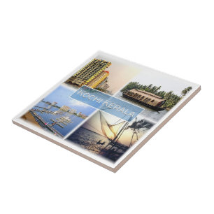 zIN008 KOCHI COCHIN KERALA, India, Azië, Tegeltje