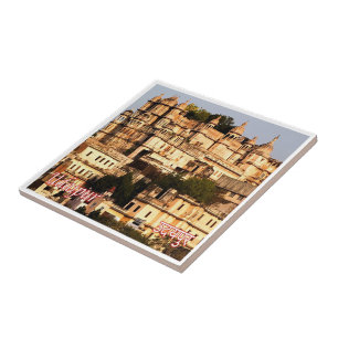 zIN016 UDAIPUR City Palace, India, Azië Tegeltje