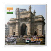 zIN025 MUMBAI, India, Azië, Tegeltje (Voorkant)
