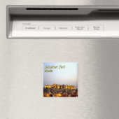 zIN027 JAISALMER FORT, India, Azië, Fridge Magneet (Insitu (Vaatwasser))