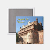 zIN031 JUNAGARH FORT BIKANER, India, Fridge Magneet (Voorkant / Achterkant)