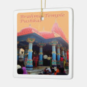 zIN20 Brahma Temple PUSHKAR, India, Azië, Keramisch Ornament (Links)