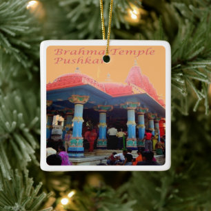 zIN20 Brahma Temple PUSHKAR, India, Azië, Keramisch Ornament