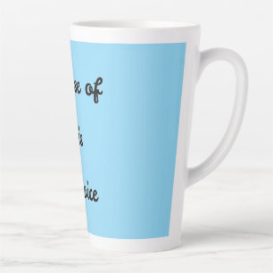 Zin "Daardoor verblijd ik mij" Latte Mok