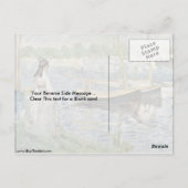 Zin in Argenteuil door Edouard Manet Briefkaart (Achterkant)