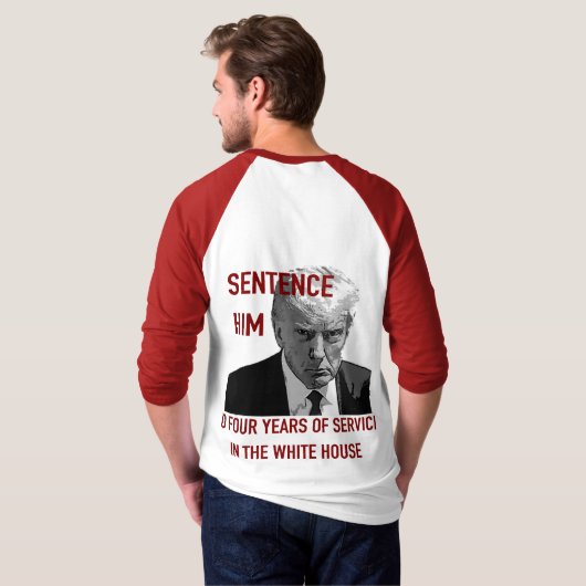 Zin Trump T-shirt (Achterkant volledig)