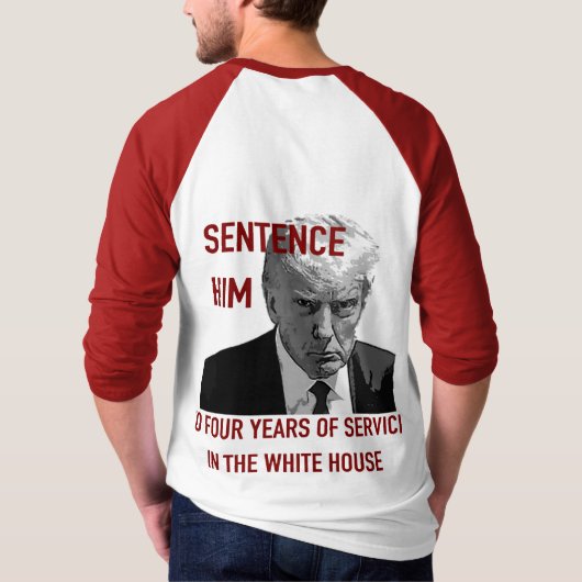 Zin Trump T-shirt (Achterkant)