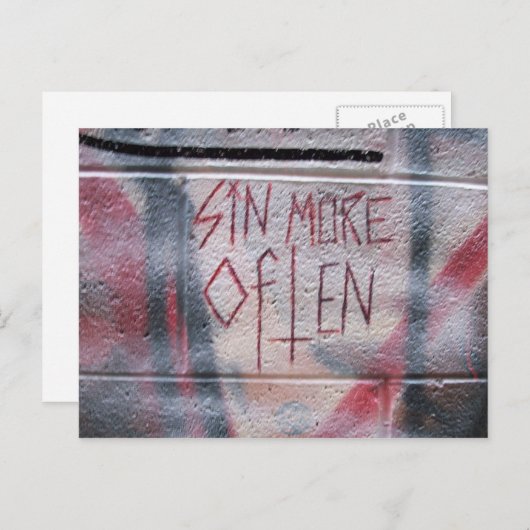 Zin vaker briefkaart (Voorkant / Achterkant)