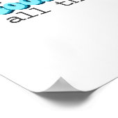 zin van buitenbanken poster (Hoek)