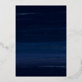 Zin zo'n heldere goudsneeuwvlokken en rendieren folie feestdagenkaart (Achterkant)