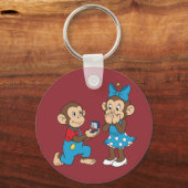 Zina and Mimo and the marriage proposal Sleutelhanger (Voorkant)