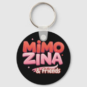 Zina and Mimo and the marriage proposal Sleutelhanger (Achterkant)