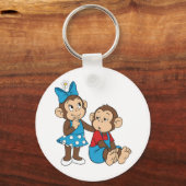 Zina and Mimo: Love and indifference Sleutelhanger (Voorkant)