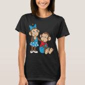 Zina and Mimo: Love and indifference T-shirt (Voorkant)