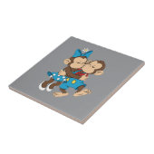 zina and mimo love kiss tegeltje (Zijkant)