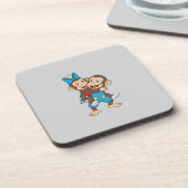 zina on mimo's back bier onderzetter (Linkerzijde)