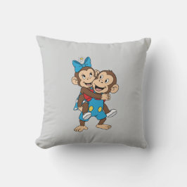 zina on mimo's back kussen