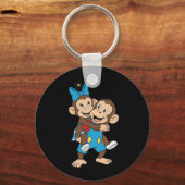 zina on mimo's back sleutelhanger (Achterkant)