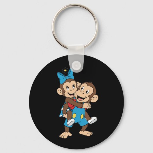 zina on mimo's back sleutelhanger (Achterkant)