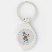 zina on mimo's back sleutelhanger (Voorkant)