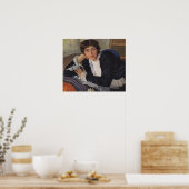 Zinaida Serebriakova Portrait of Lola Braz Poster (Keuken)