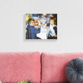 Zinaida serebryakova bij Breakfast Canvas Afdruk (Insitu (Woonkamer))