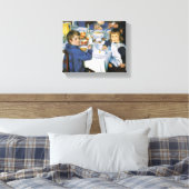 Zinaida serebryakova bij Breakfast Canvas Afdruk (Insitu (Slaapkamer))