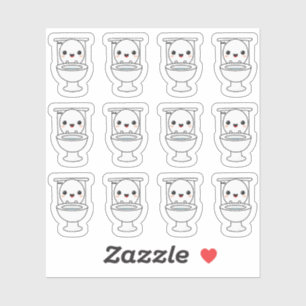 Zindelijk maken van kinderen Peuter Toilet Belonin Sticker