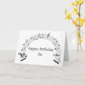 ***ZINDELIJK VERLIES*** AAN U OP UW GROTE DAG KAART (Gele Bloem)